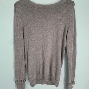 Zara Knit Sweater with Pearl Detailing